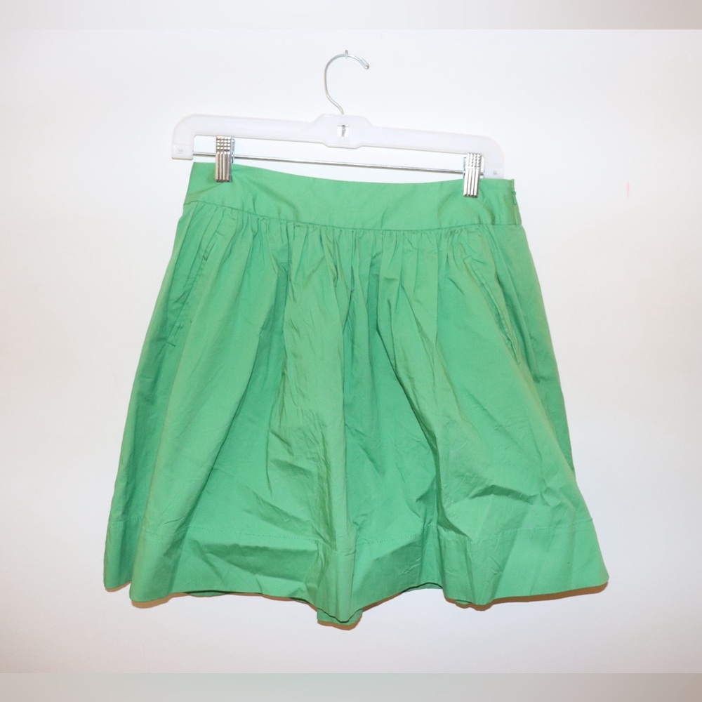 Banana Republic A-Line Skirt in Fresh Green